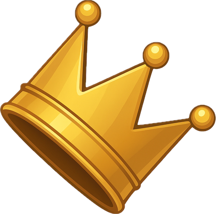 Leaning Kinsman crown